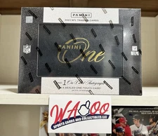 2023 Panini One NFL Football Factory Sealed Hobby Trading Card Box