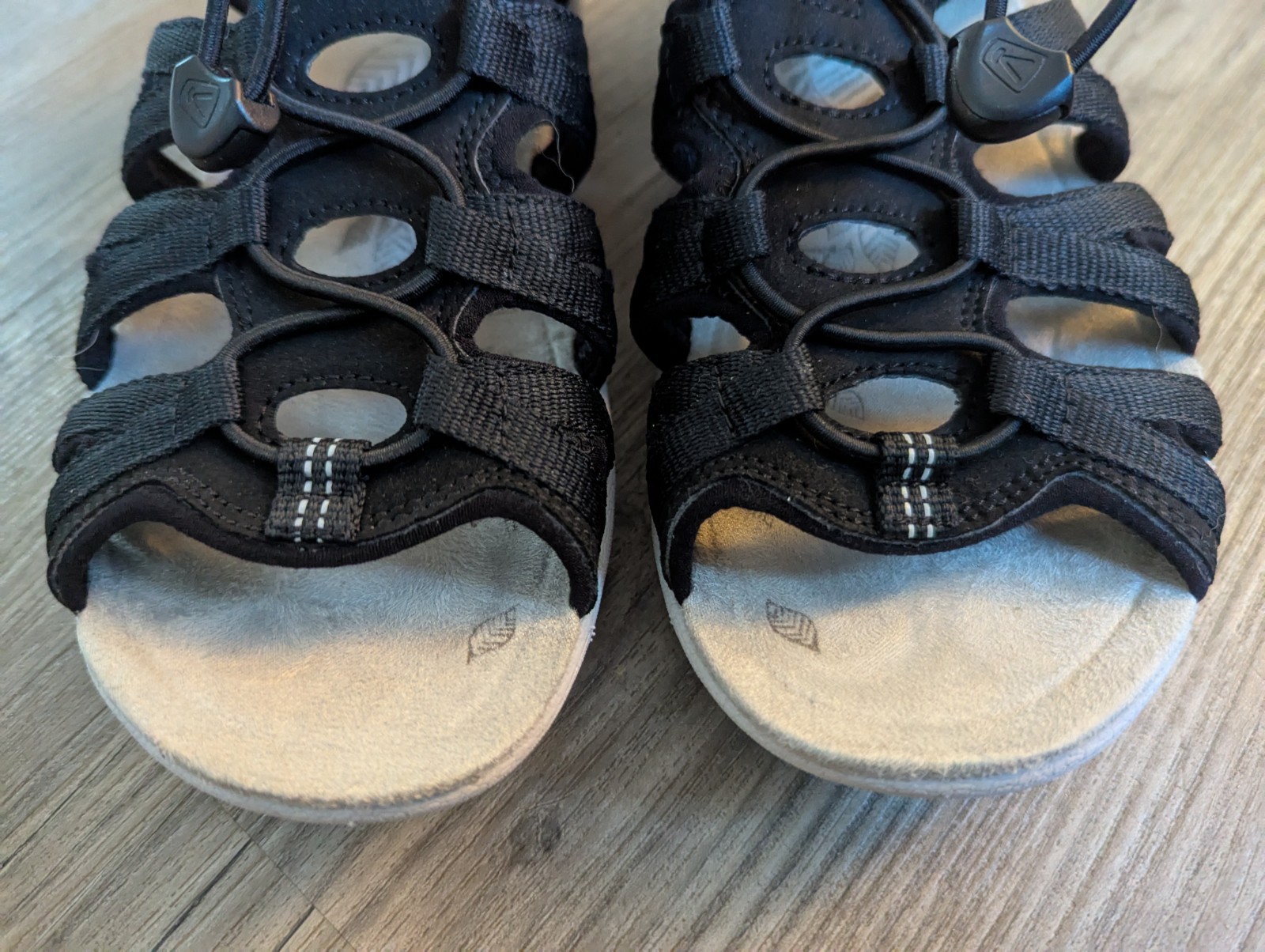 SCARPE DA TREKKING KEEN DONNA TAGLIA 7 5 US RETICOLO DAMAYA PIZZO ELASTICO PUNTA APERTA