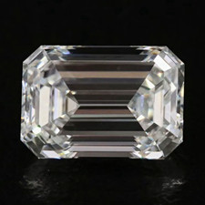 Loose Emerald Cut Lab Diamond 1.89 carats, E,...