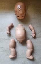 Vintage Composition Blonde w Brown Eyes Doll By Effanbee 13"