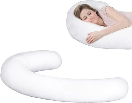 Cotton Pillowcase Compatible For Contour Swan Body Pillow, Original, Cool XL And