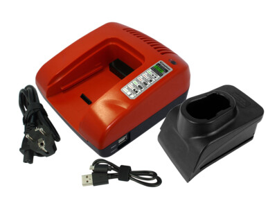 12-18V Rot Ladegerät für METABO BSZ 14.4 Impuls,SSP 12,6.25475,625486000