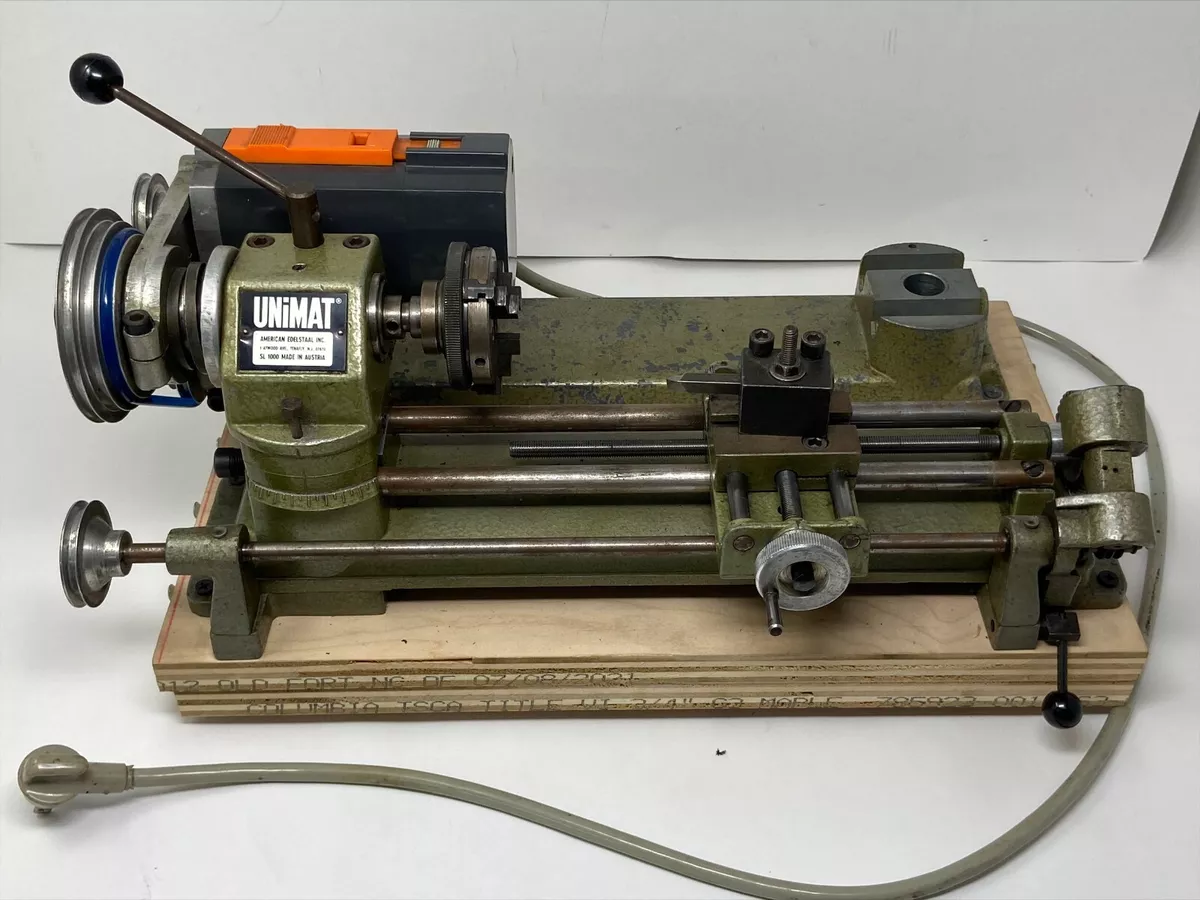 UNiMAT SL 1000 Edelstaal Lathe MINT CONDITION eBay