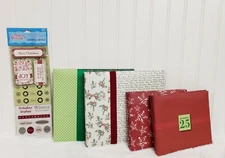 The Paper Studio 8x8 Post Bound Christmas Scrapbook Album Lot 6x6