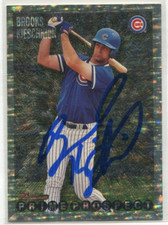 1995 Bowman Brooks Kieschnick #263 SIGNED AUTO AUTOGRAPH HA RETROGRAPH BUYBACK