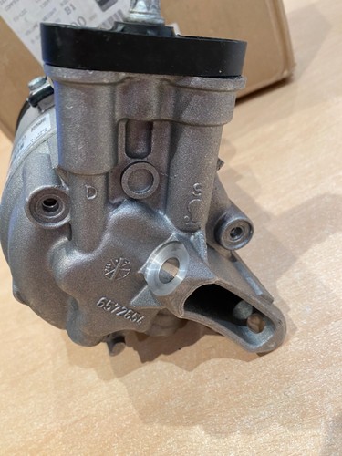 GENUINE NEW OEM VAUXHALL ASTRA H ZAFIRA A + B AIR CON COMPRESSOR 93187227 DELPHI - Picture 5 of 7