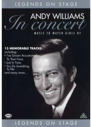 Andy Williams In Concert Music To Watch Girls By Legends DVD