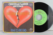 7" Single - CHRISTIAN SANDER and TOPMEN - Broken Hearted Me - Prom 1977