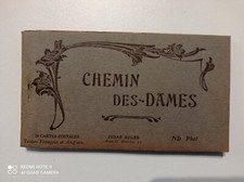 Carnet de 24 cartes postales Chemin des Dames CPA WWI guerre 14-18