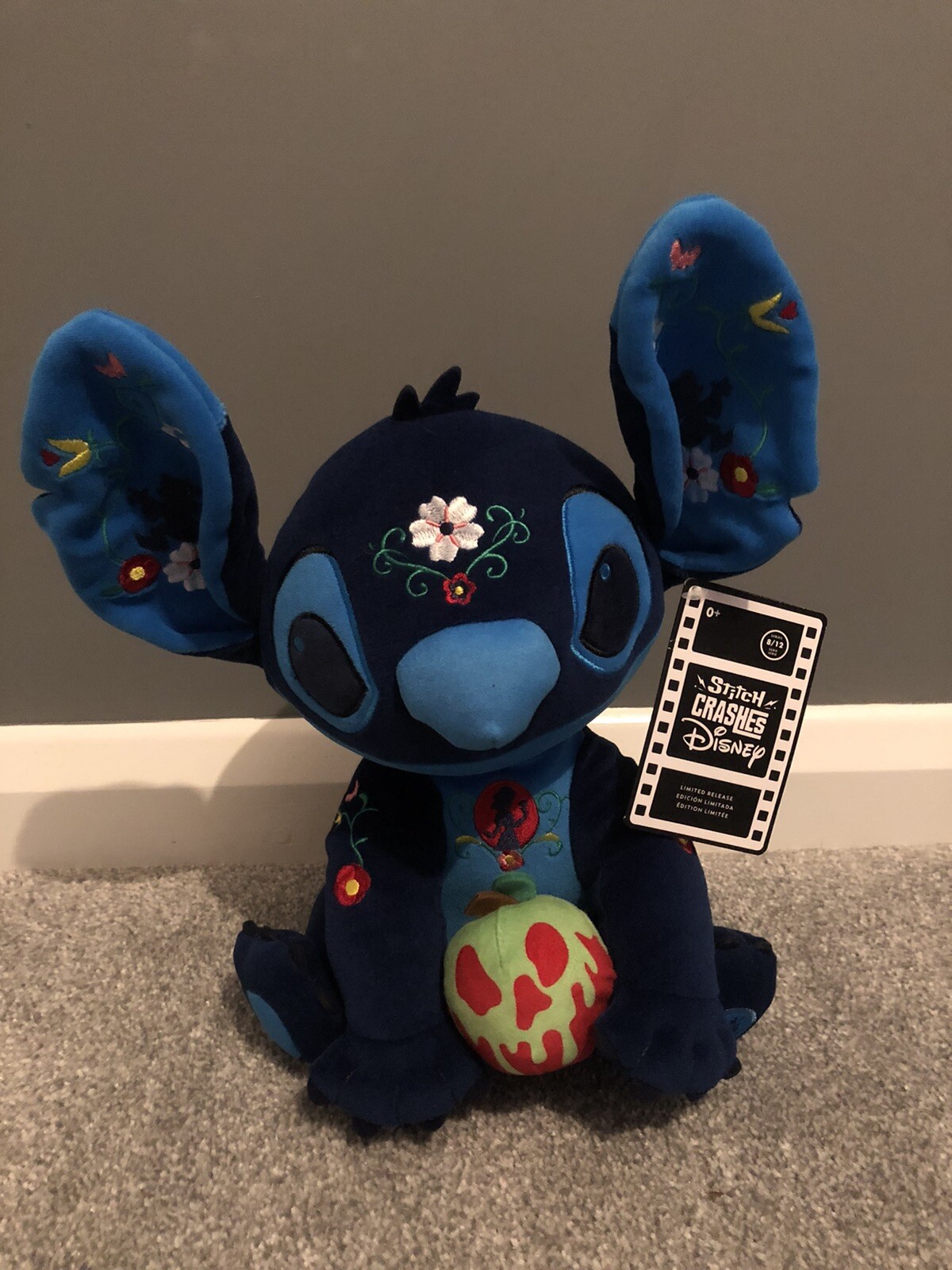 stitch crashes snow white plush