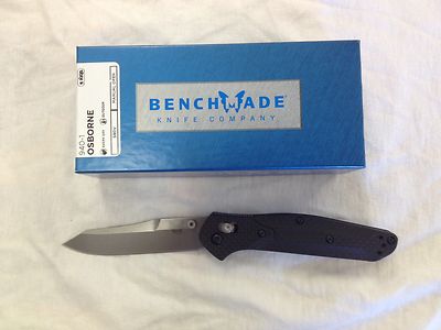 NEW Benchmade 940-1 Osborne CPM-S90V Reverse Tanto Blade Carbon Fiber Handle