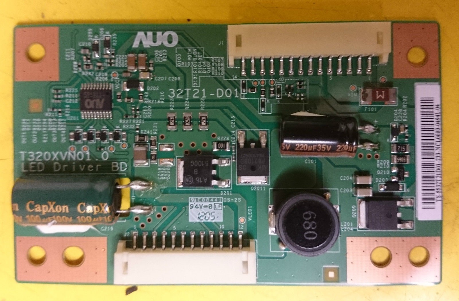 32T21D-01 T320XVN01.0 LG 32LS3590 LED DRIVER BOARD | eBay