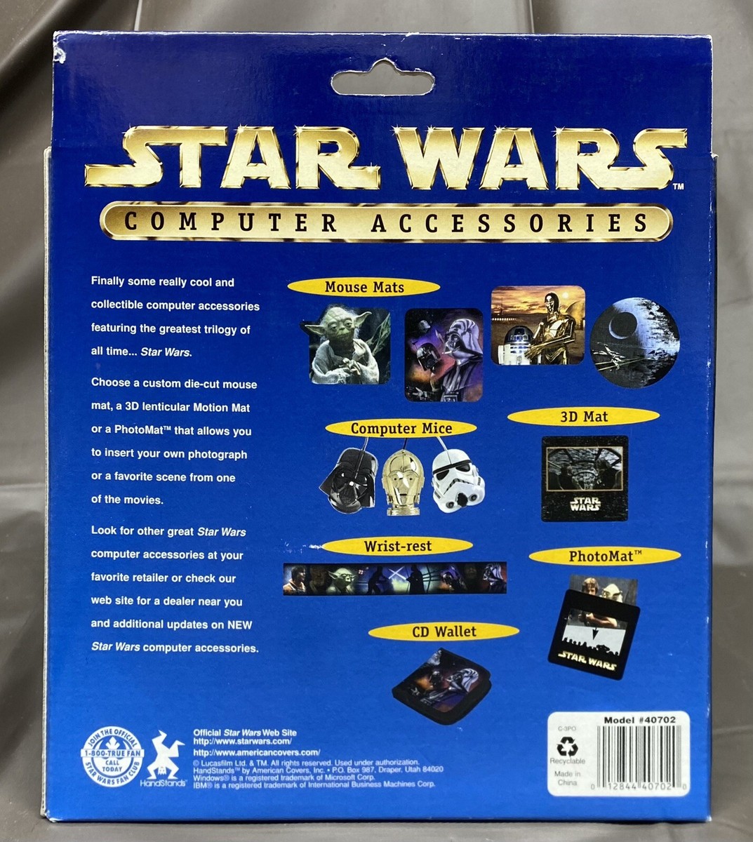 Vintage Star Wars Collectible C-3PO Computer Mouse #40702 | eBay