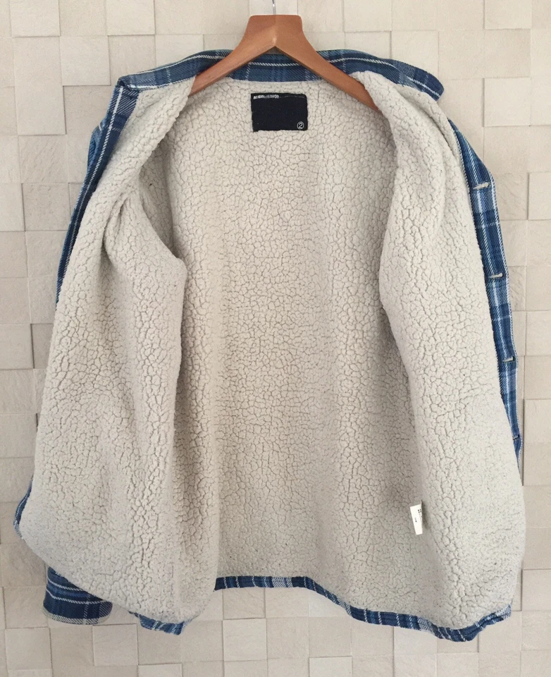 Jaqueta de bairro masculina M wtaps bape japão rara boa camisa - Imagem 2 de 4