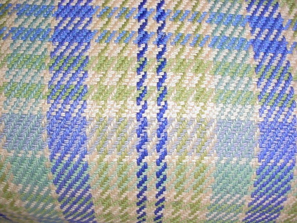 6-1/8Y Brunschwig & Fils BR-89770 Kingston Plaid Chartureuse Upholstery Fabric - Image 3 of 4