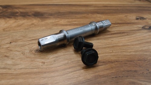 1989 vintage MTB bottom bracket axle Specialized 7NL 122 mm - Picture 3 of 7