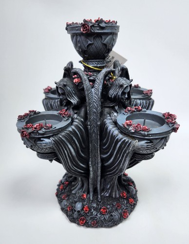 Mystical Creations Fairy Candle Holder Candelabra 11" Halloween Decor Candles - 第 2/9 張圖片