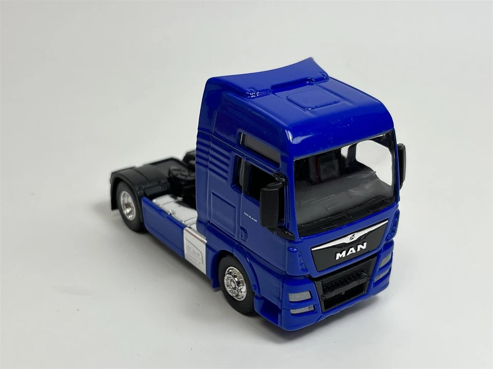 Man Tgx XXL Azul 1:64 Escala Welly Camión Tractor 68010S - Imagen 2 de 4