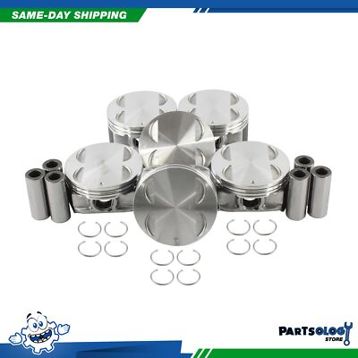 DNJ P3136 Standard size Complete Piston Set For 04-12 Saturn Aura 3.6L V6 DOHC