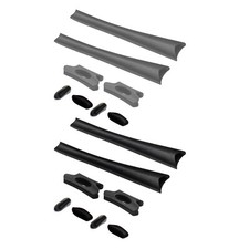 Replacement Ear Socks Kit Nose Pads Pieces for-Oakley Flak Draft Sunglass -Opt