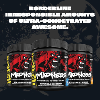 MaoKen【HUHEN ANMUT】と【FOCUS】のセット MUTANT MADNESS Ultra-Concentrated Pre-Workout Energy Performance