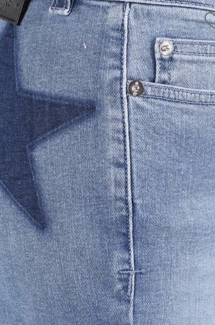 GIVENCHY STAR PANTS WOMEN 38 RARE DENIM JEANS FASHION | eBay
