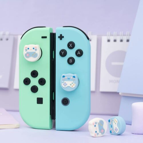 GeekShare 4-teilig Katze Daumengriff Kappen für Nintendo Switch & Lite & Switch oled - Bild 9 von 9
