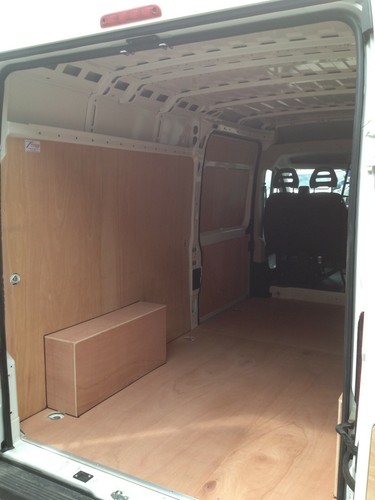 Peugeot Boxer MWB L2 Plylining Interior Van Kit Plyline Ply Lining Plywood Wood - Picture 2 of 2