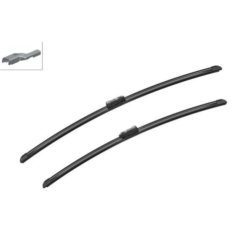 Spazzola Tergi Bosch 3397007540 Aerotwin per Opel Vauxhall Anteriore