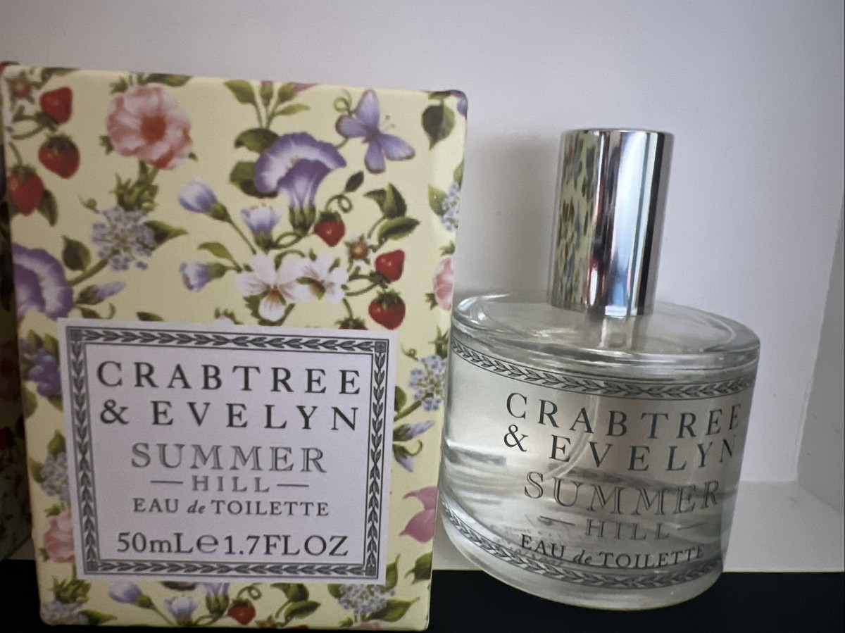 SUMMER HILL　CRABTREE＆EVELYN 60ml サマーヒル NEW Crabtree & Evelyn Eau De Toilette Spray Perfume SUMMER