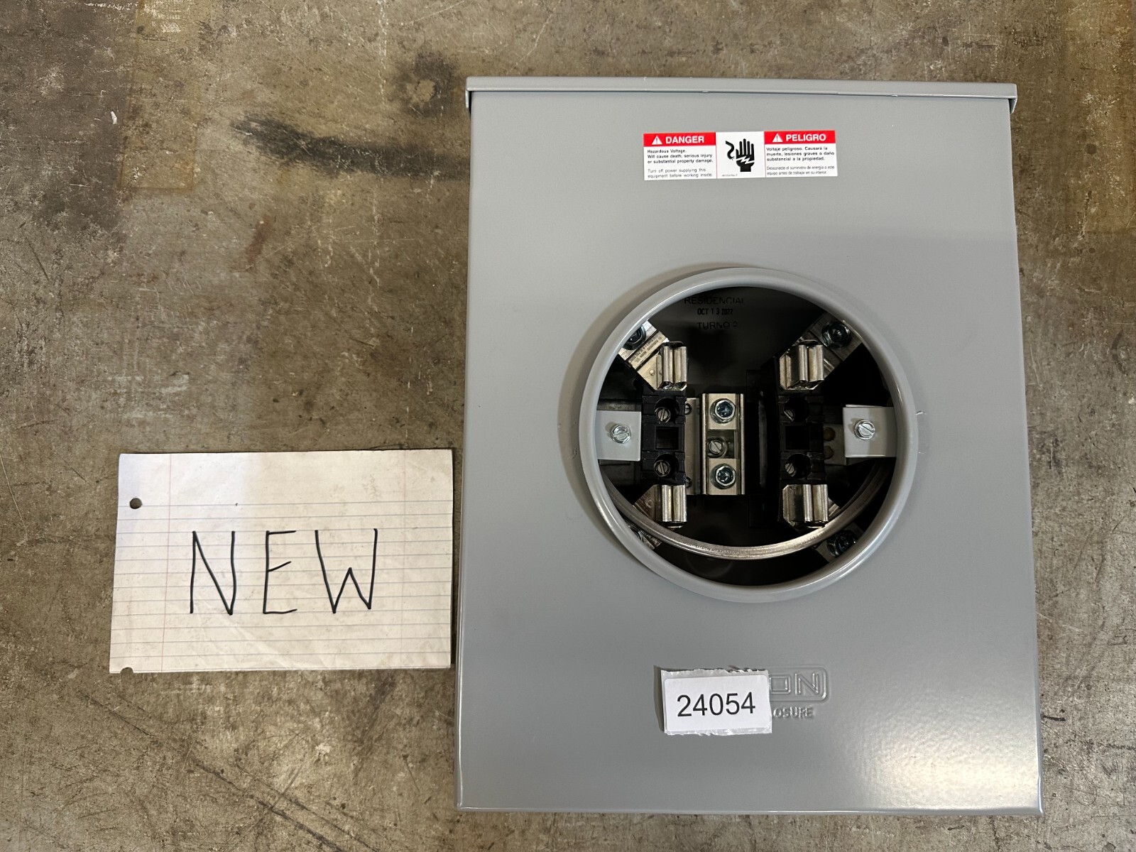 Siemens UAT427-XGSP Ring Type Meter Socket 200 Amp 1 Phase 600V