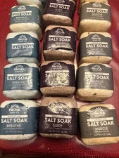 Pacha Soap Co. Salt Soak Single-Use (You Pick) 5 oz each