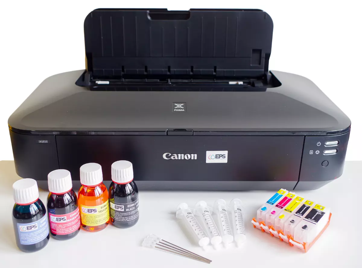 A3 Edible Printer Kit - Canon iX6850, Refill Ink Cartridges, Ink