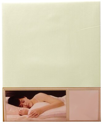 DOPPELBETT HELLCREME SPANNBETTLAKEN 16'' TIEF 600 FADENZAHL SATIN BAUMWOLLE ECRU