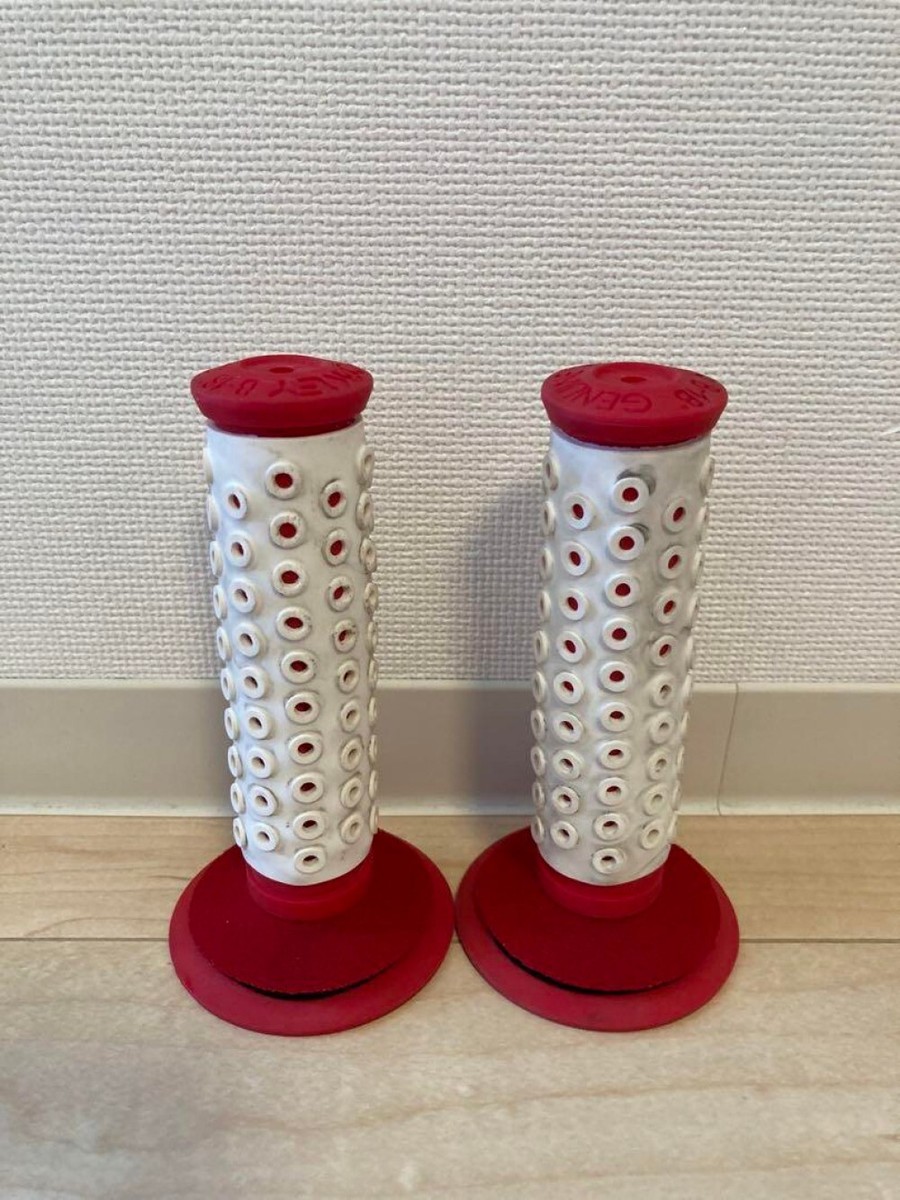 OAKLEY B-1B グリップ レッド/ホワイト Oakley B-1B White/Red Grips Used From Japan 2 | eBay