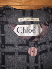 Chloe Vintage Jacket Hand Sewn Size 8