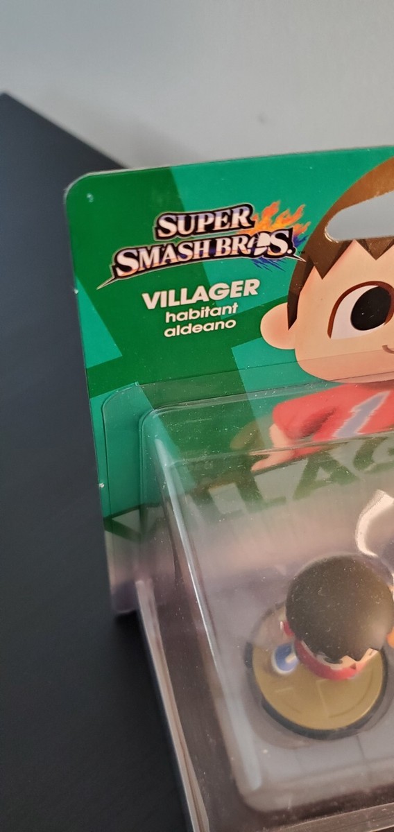 Villager amiibo (Super Smash Bros. Series) First Print with