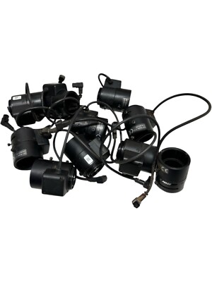 Pelco 3.0-8mm 1:1.0 1/3 CCTV CS Lens (LOT OF 10) **SALE**