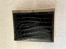 Fetco Crocodile Clutch Photo Album 20 Photos PVC Free Pockets 6.5" x 5"