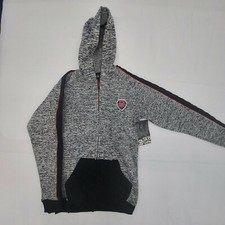 Quad Since 1976 Seven Zipper Hoodie NWT Size 10/12