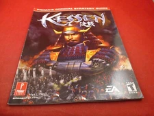 Kessen Playstation 2 PS2 Strategy Guide Player's Book