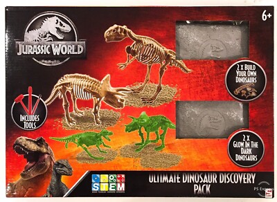 jurassic world skeleton toys