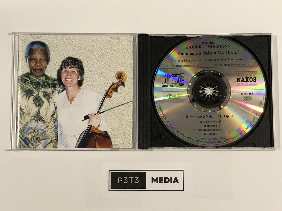 Kaiser-Lindemann: Hommage a Nelson Mandela by Maria Kliegel (CD, 2000) Like New! - Image 3 of 4