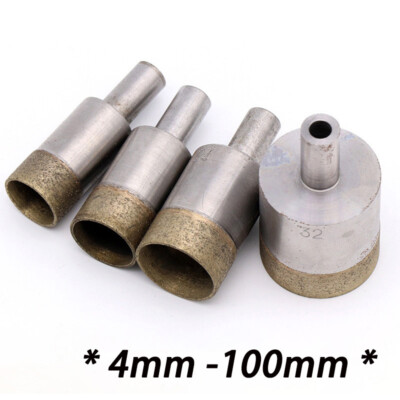 Diamond Sintered 4mm to 100mm Hole Saw Drill Core Bit Tile Ceramic Porcelain