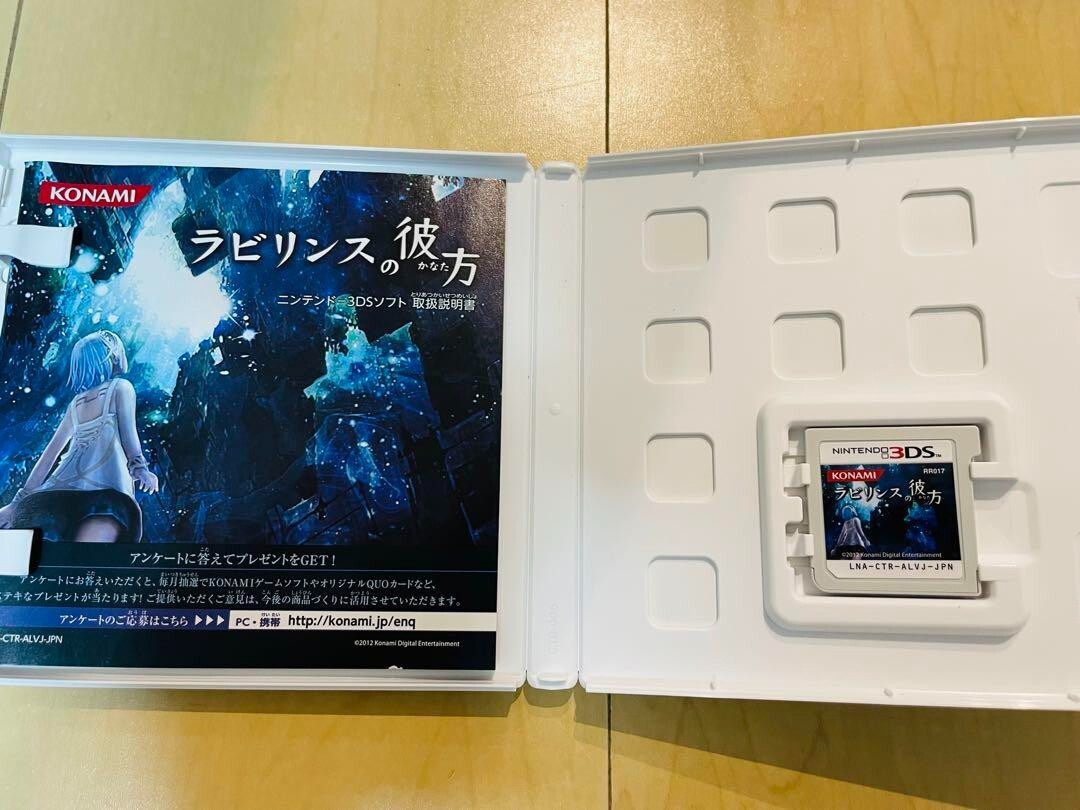 Labyrinth no Kanata Beyond the Labyrinth Nintendo 3DS boxed From