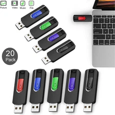 20PCS 1GB-32GB USB 2.0 Memory Stick Flash Drive Pen Thumb Drive Data Storage