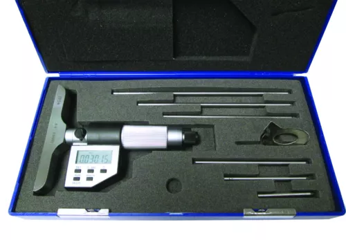 0 - 6" / 0 - 150mm Electronic Depth Micrometer