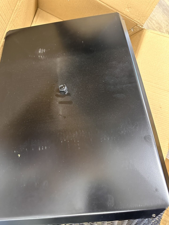 Chimney Cap Galvanized Steel Adjustable Flue Guard Spark Arrestor Black