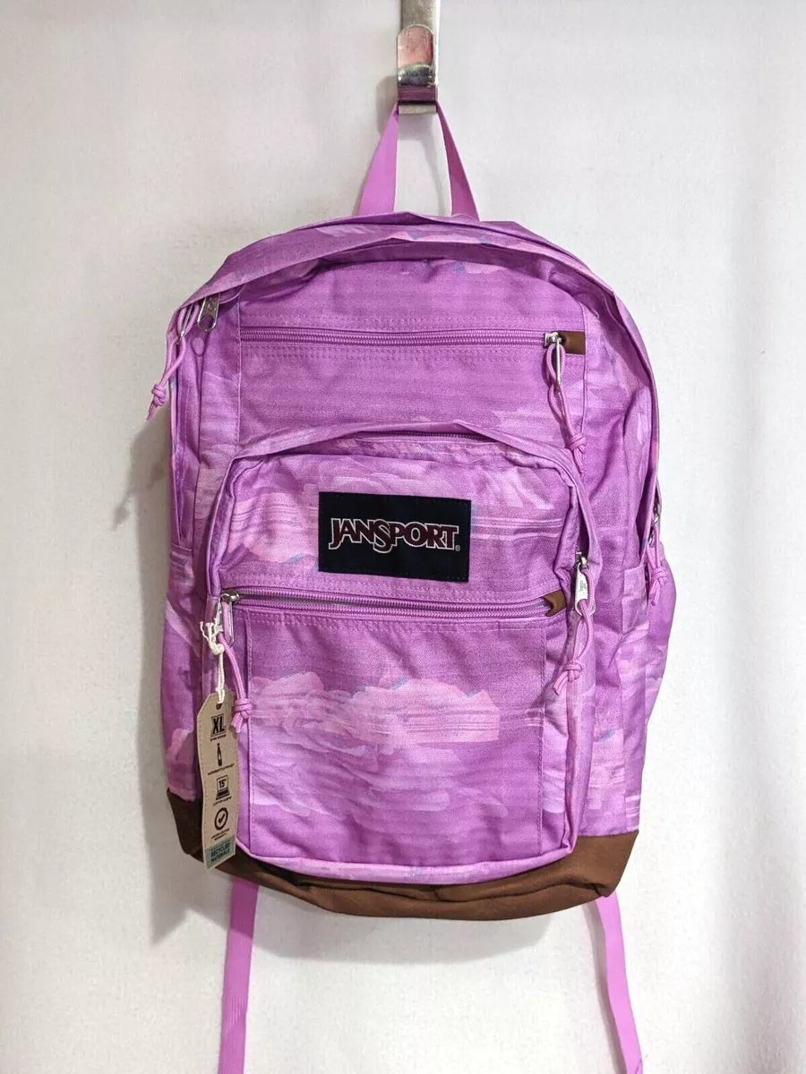 JanSport Cool Student Static Rose Laptop Girl Women Backpack