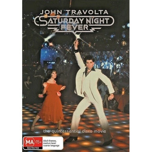 Saturday Night Fever DVD 1977 PAL Region 4 John Travolta